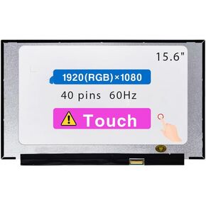 Screen Replacement NV156FHM T07 V8.3 V8.4 R156NWF7 R2 HW 4.2 for Lenovo Thinkbook 15 G4 IAP Model 21DJ 15.6" FHD 1920 * 1080 40 pin LCD Touch Screen Display Panel