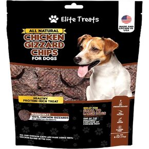 Chicken Chips 12 oz, Dehydrated Chicken Dog Treats, All Natural, Single Ingredient, USA Made, for Small to Large Dogs