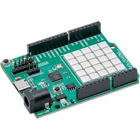 Ardu2040M, Arduino Style RP2040 RGB Matrix Board, Raspberry PI PICO, WisdPi, ArduPico,Raspberry Pi RP2040 Chip, Dual-Core Arm Cortex M0+ Processor up to 133 MHz, USB-C Connector |