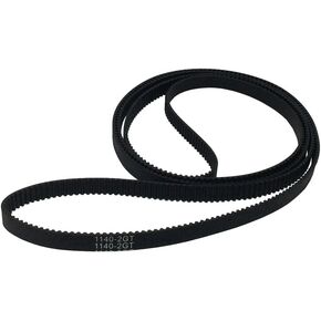 BEMONOC Pack of 2Pcs GT2 Timing Rubber Belt L=500mm W=6mm 250 Teeth in Closed Loop for 3D Printer Parts
