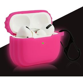 LEFXMOPHY Green Protective Case Replacement for Apple Airpods Pro 2 Airpod Pro2 2022 New Earbuds Cover, Silicone Skin Glow in Dark