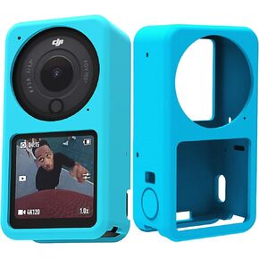 حافظة حماية من السيليكون لكاميرا DJI Action 2، ملحقات Action2 حافظة من السيليكون ملحقات حماية (أزرق) in Kuwait