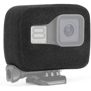 SOONSUN Windslayer Cover for GoPro Hero 8 Black Camera Housing Frame Case Video Noise Reduction Accessory