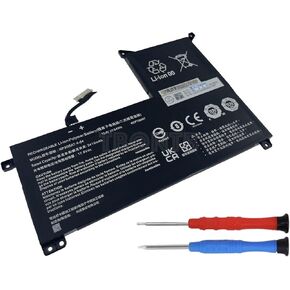 بطارية TBONTB NP50BAT-4-54 [NOT NP50BAT-4] متوافقة مع Clevo X17 NP70 AT22 Schenker XMG Focus 16 GIGABYTE G5 KF KE GE الملونة X15 at X15 XS 22 Series [15.4V 3410mAh/54Wh]