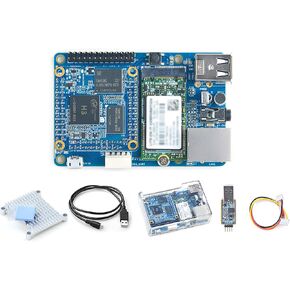 Nanopi NEO Core Open Source Developement Starter Kit Allwinner H3 Quad-core Cortex-A7 1.2GHz Single Board Computer with 512MB DDR3 RAM Ethernet GPIO USB Port Support FriendlyWrt Ubuntu Armbian