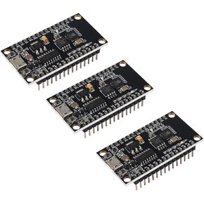 3PCS ESP8266 NodeMCU V3 CH340G Lua WiFi Module Integration+ Extra 32M Memory Flash CH340G USB-Serial with PCB Antenna for Arduino