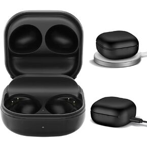 Charging Case for Samsung Galaxy Buds 2 Pro SM-R510, Replacement Charger Case Dock Cradle with USB C Cable Cord for Galaxy Buds 2 Pro Earbuds