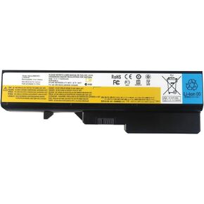 L08S6Y21 Battery Replacement for Lenovo IdeaPad G460 G465 G470 G475 G560 G565 G575 B470 B570 V360 V370 V470 V570 Z370 Z560 Z565 Z656 L09S6Y02 L09M6Y02 57Y6454 L09C6Y02 L10P6Y22 LO9S6Y02 Laptop.