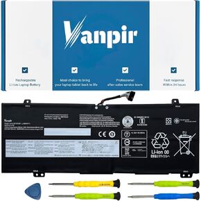 L18M4PF3 45Wh Laptop Battery Replacement for Lenovo ideapad C340-14IML C340-14IWL Flex-14IML Flex-14IWL S540-14API S540-14IML S540-14IWL C340-14API Series L18C4PF3 L18C4PF4 L18M4PF4 15.36V
