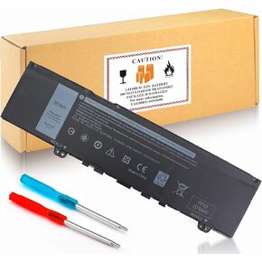 F62G0 Battery Replacement for Dell Inspiron 13 7000 2 in 1, P83G P83G001 P91G001 P91G P87G 39DY5 039DY5 13 5370 7370 7373 7380 7386 13MF Vostro 5370RPJC3 0RPJC3(38Wh/11.4V)