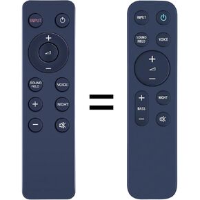 PZL New RMT-AH513U Replacement Remote Control for Sony Soundbar HT-SD40 HT-S400 SA-S400 HT-SC40 Sound Bar