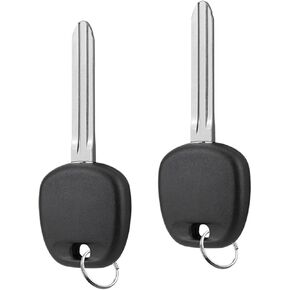 Replacement Ignition Chip Key Transponder for Toyota Scion Key Transponder Blank TOY44D 67 chip Dot chip (Pack of 2)