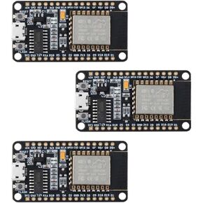 NiceMCU-C3F V1.0 ESP32-C3 WiFi+Blue-Tooth Development Board, 4MB Flash 32-bit RISC-V Single-core Processor for IoT Smart Home (Pack of 3)