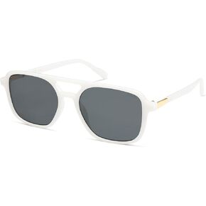 SOJOS Retro Aviator Sunglasses for Women Men,Trendy Rectangle Womens Mens Shades Sun Glasses SJ2202