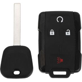 X AUTOHAUX 315MHz M3N-32337100 Keyless Entry Remote Ignition Transponder Key Fob for Chevrolet Silverado for GMC Sierra 2014-2019 46 Chip 4 Buttons