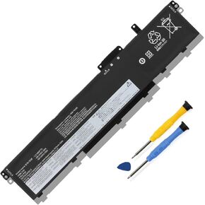 MULS L21M6P70 SB10W51994 Laptop Battery Replacement for Lenovo ThinkPad P16 Gen 1 Gen 2 Series 5B10W51893 L21L6P70 SB10W51995 5B10W51894 94Wh 8120mAh 6-Cell