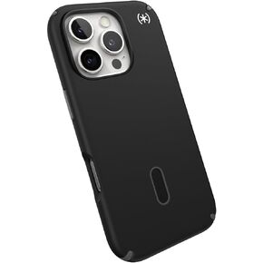 Speck Black iPhone 16 Pro Case MagSafe - Slim Phone Case iPhone 16 Pro - iPhone 16 Pro Phone Case - Presidio2 Pro - Black/Slate Grey