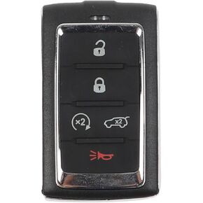 Dasbecan Key Fob Replacement Compatible with Jeep Grand Wagoneer Cherokee L 2021-2023 Keyless Entry Remote Control Replaces 68469565 68377534 M3NWXF0B1 5 Buttons