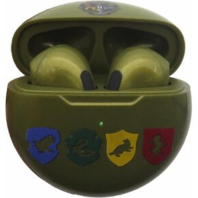 LEXiBOOK, Warner Harry Potter, Wireless Earbuds, Bluetooth with Integrated Microphone and Control Buttons, Long Life Rechargeable Battery, Gold, HPBT05HP