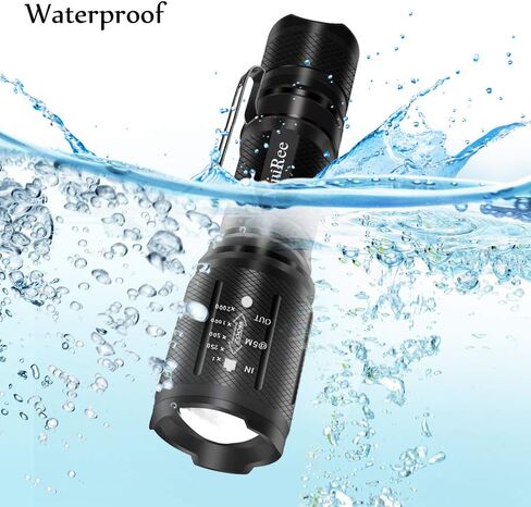 Tactical LED 2000 Lumens 5 Light Modes Flashlight for Camping, Emergency, Hurricane, Hiking,2-Pack in Saudi Arabia