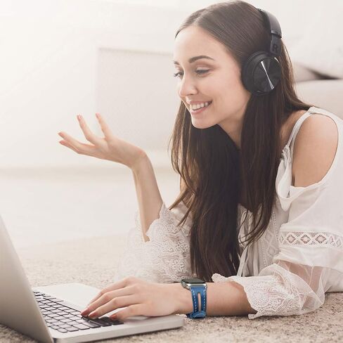 ميلتينج بوينت متوافق مع سوار ساعة أبل 38 ملم 40 ملم 41 ملم للنساء، حزام بديل من الجلد الطبيعي لسلسلة iWatch SE & 7/6/5/4/3/2/1 (أخضر) (41 ملم/40 ملم/38 ملم، أزرق) in Saudi Arabia