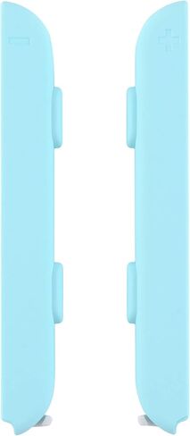 eXtremeRate Replacement Blue Shell for Nintendo Switch & Switch OLED Joycon Strap, Custom Joy-Con Wrist Strap Housing Buttons for Nintendo Switch & Switch OLED Model (2 Pack) in Kuwait
