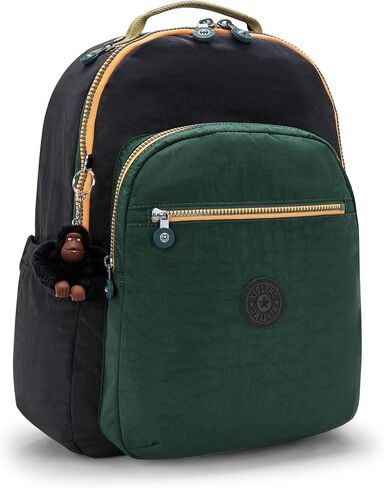 Kipling Women's Seoul 15 Laptop Backpack, Durable, Roomy with Padded Shoulder Straps, Nylon School Bag in Saudi Arabia