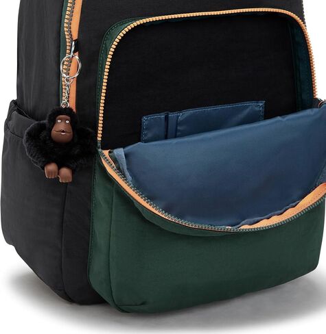 Kipling Women's Seoul 15 Laptop Backpack, Durable, Roomy with Padded Shoulder Straps, Nylon School Bag in Saudi Arabia