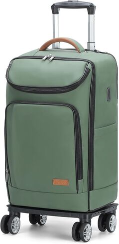 Lekebobor Travel Rolling Backpack, 18 inch Waterproof Backpack with 360° Wheels for 15.6" Laptop, Convertible Airline Approved Travel Backpack for Men & Women, Business, Commuter(Black) in Saudi Arabia