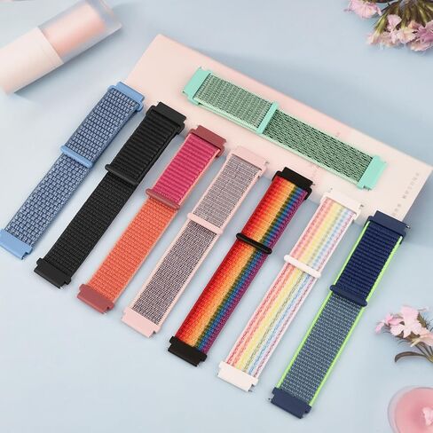 عبوتان من الأربطة المصنوعة من النايلون المتوافقة مع ساعة Gizmo 3 2 1/Gabb Watch 3 2 1/SyncUP Watch، Cosmo JrTrack 3/2 SE/2/JrTrack Band للأطفال، سوار ساعة خفيف الوزن ناعم ومسامي 20 مم للأولاد والبنات in Kuwait