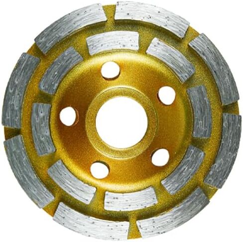 Diamond Concrete Grinding Wheel 4 1/2 inch for Polishing and Cleaning Stone Concrete Surface, Cement, Marble, Rock, Granite, and Thinset Removing, 18 Segment Angle Grinder Wheels Cup 7/8" Arbor Hole in Saudi Arabia