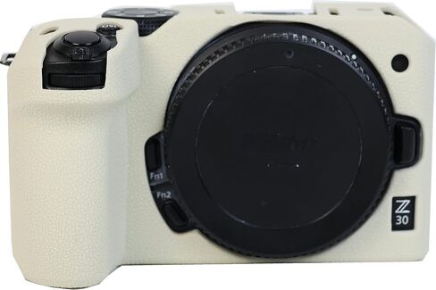 حافظة Z30، حافظة كاملة من السيليكون الناعم والمطاط خفيف الوزن وغطاء حقيبة لهاتف Nikon Z30 (أسود) in Saudi Arabia