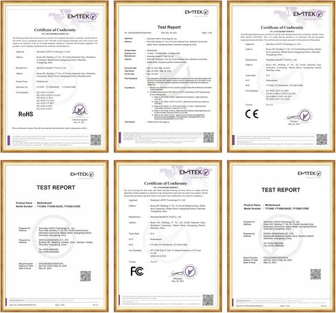 Youyeetoo YY3568 Devkit، 4GB LPDDR4 32GB Emmc، RK3568 لوحة تطوير مفتوحة المصدر، واجهة غنية 5X Serial/ 6X USB/4x عرض/Dual Gigabit/PCIE/WiFi/BT، لـ YY3568-CORE SOM (Kit B) in Kuwait