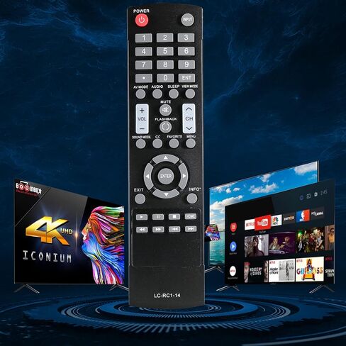 LC-RC1-14 جهاز التحكم عن بعد لتلفزيون شارب LCD HDTV LCRC114 Sub LC-RC1-16 in Kuwait