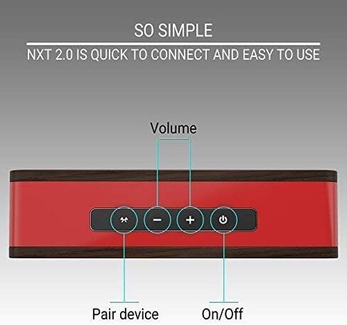 Symphonized Portable Bluetooth Speakers — Small Bluetooth Outdoor Speaker for Patio & Home, Out Door Loud Bluetooth Speakers, Bluetooth Wireless Loud with Bass, Bocinas Bluetooth, Blue Tooth Speaker in Kuwait