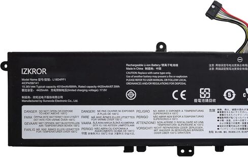 L18D4PF1 69Wh Battery Replacement for Lenovo Yoga 9-15IMH5 82DE ideapad Yoga C940-15IRH 81TE Series 5B10U65277 5B10W67392 SB10W67281 L18M4PF1 5B10U65276 5B10W67244 SB10W67267 15.36V 4510mAh in Saudi Arabia
