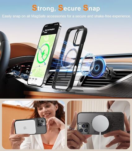 حافظة FUNMIKO لهاتف iPhone 16 Pro Max مع واقي شاشة للخصوصية، متوافق مع الشحن اللاسلكي، غطاء غير لامع شفاف مقاوم للصدمات - حافظة هاتف بتصميم زهور لطيفة للنساء والفتيات - عباد الشمس المتفتحة in Saudi Arabia