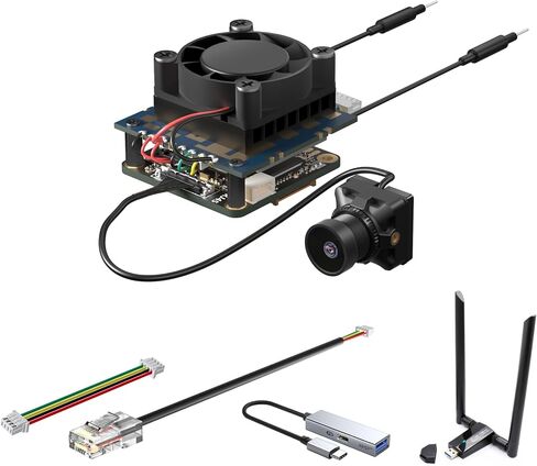 مجموعة نظام RunCam WiFiLink Digital HD FPV مع كاميرا Micro FPV ووحدة إرسال VTX لشاشة FPV على الأجهزة المحمولة وهوايات RC Car RC (على أساس OpenIPC) (مجموعة كاملة) in Kuwait