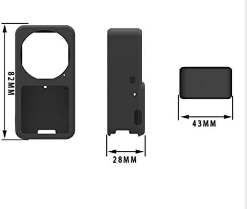 حافظة حماية من السيليكون لكاميرا DJI Action 2، ملحقات Action2 حافظة من السيليكون ملحقات حماية (أزرق) in Kuwait