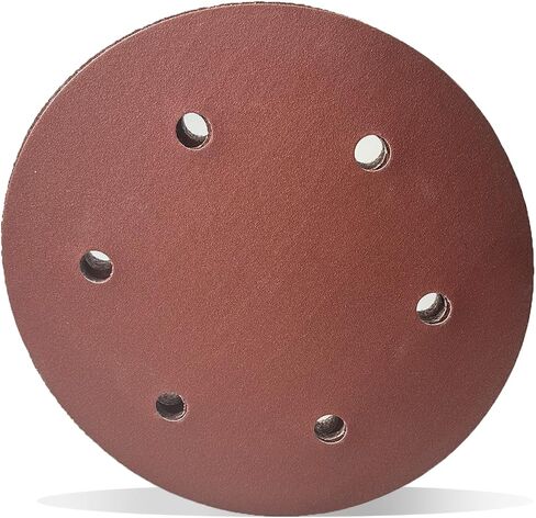 9 Inch Sanding Discs 120 Grit Hook & Loop 6 Hole for Drywall Sander 16 Pcs in Kuwait