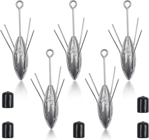 Sputnik Sinker Weights Surf Fishing Weights Sinker Long Tail Fishing Weights Surf Fishing Weight Saltwater for Ocean Sea Sand in Kuwait