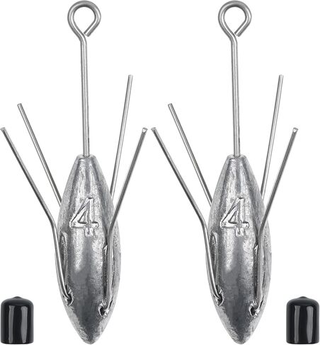 Sputnik Sinker Weights Surf Fishing Weights Sinker Long Tail Fishing Weights Surf Fishing Weight Saltwater for Ocean Sea Sand in Kuwait
