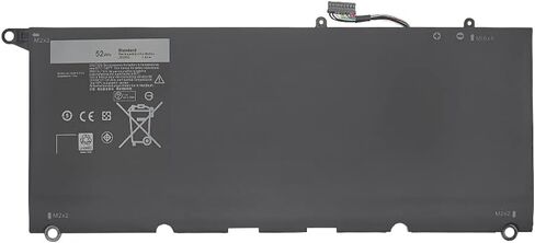 JHXPY 5K9CP JD25G 0DRRP 0N7T6 Replacement Laptop Battery for DELL XPS 13 9343 9350 13D-9343-350 13-9350-D1608 13D-9343-3708 90V7W 090V7W (7.4V 52Wh JD25G) in Saudi Arabia