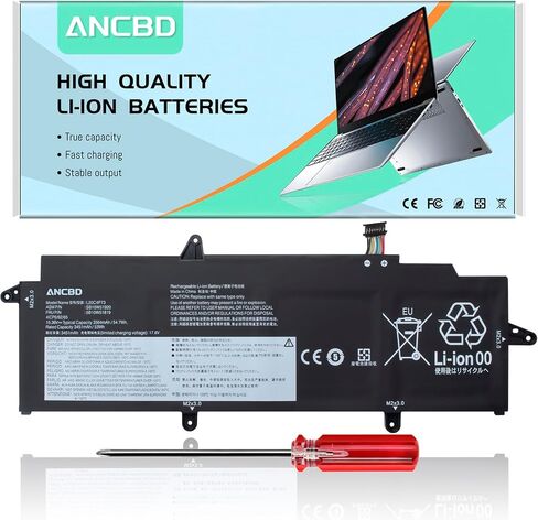 L20C4P73 L20D4P73 L20L4P73 L20M4P73 بطارية كمبيوتر محمول لينوفو ثينك باد X13 2nd 3rd Gen Series 5B10W51817 5B10W51819 5B10W51820 SB10W51919 SB10W51920 SB10W51921 SB10Z49582 15.36 فولت/54.7 وات في الساعة in Saudi Arabia