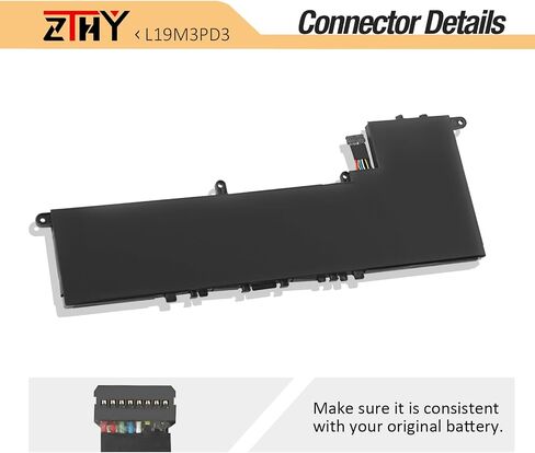 ZTHY L19M3PD3 L19D3PD3 L19L3PD3 Laptop Battery Replacement for Lenovo Ideapad S540-13API S540-13ARE S540-13IML S540-13ITL Series 5B10W67393 5B10V27761 5B10W67326 5B10V27760 5B10V27763 11.52 56Wh in Saudi Arabia