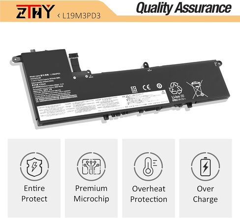 ZTHY L19M3PD3 L19D3PD3 L19L3PD3 Laptop Battery Replacement for Lenovo Ideapad S540-13API S540-13ARE S540-13IML S540-13ITL Series 5B10W67393 5B10V27761 5B10W67326 5B10V27760 5B10V27763 11.52 56Wh in Saudi Arabia