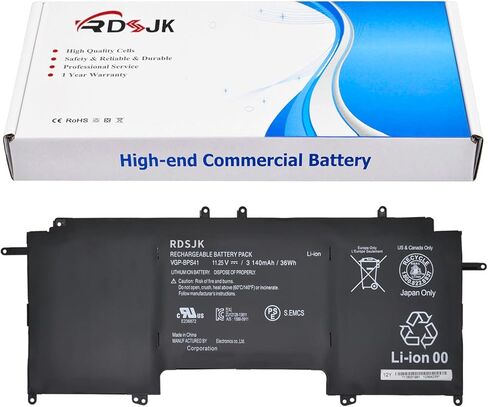 بطارية الكمبيوتر المحمول VGP-BPS41 BPS41 لأجهزة Sony Vaio Flip 13 SVF13N SVF13N13CXB SVF13N17SCB SVF13N17SCS SVF13N17PXB SVF13N18SCB SVF13N18SCS SVF13N24CXB SVF13N29SCB SVF13N27SCB SVF 13N28SCS 11.25 فولت 36 وات في الساعة in Saudi Arabia