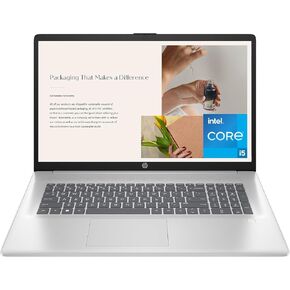 HP 17 inch Laptop, HD+ Display, Intel Core i5-1235U, 8 GB RAM, 512 gb SSD, Intel Iris Xe Graphics, Windows 11 Home, 17-cn2099nr (2023).