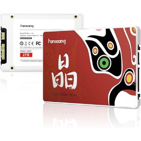 fanxiang S100 512GB SSD SATA III 2.5" Internal Solid State Drive, Chinese Style, Read Speed up to 550MB/sec, Compatible with Laptop and PC