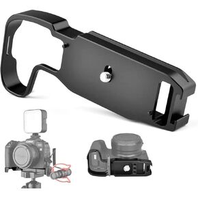Camera Extension Base Plate for Canon G7X Mark III and Mark II, Easy Hood Video Shooting Vlogging Accessories Microphone Light Bracket with Cold Shoe Mount
